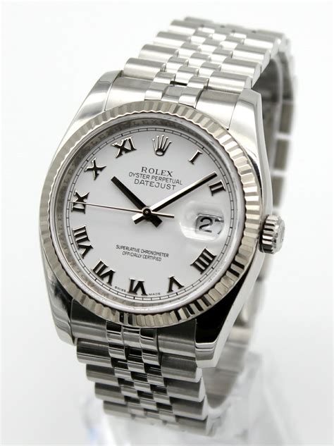 rolex datejust 36mm steel and white gold|Rolex Datejust 36 gold price.